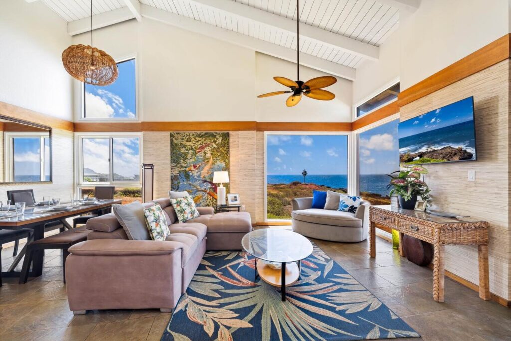 A Hawaii vacation rental during peak travel season.